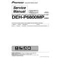 PIONEER DEH-P6800MP/X1B/EW Service Manual