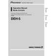 PIONEER DEH-5/XU/UC Owners Manual