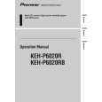 PIONEER KEH-P6020RB/X1P/EW Owners Manual