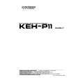PIONEER KEH-P11 Owners Manual