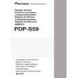 PIONEER PDP-S59/XTW/E5 Owners Manual