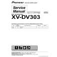 PIONEER XV-DV303/MLXJN/NC Service Manual