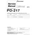 PIONEER PD-217/RDXJ Service Manual