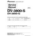 PIONEER DV-3800-S Service Manual