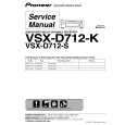 PIONEER VSX-D712-K/FXJI Service Manual