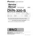 PIONEER DVR-320-S/WYXK Service Manual