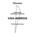 PIONEER VSX-409RDS/MYXJIGR Owners Manual