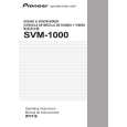 PIONEER SVM-1000/TLXJ Owners Manual