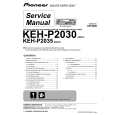 PIONEER KEH-P2035 Service Manual