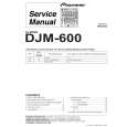 PIONEER DJM-600/WAXCN5 Service Manual