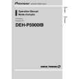 PIONEER DEH-P5900IB/XN/UC Owners Manual