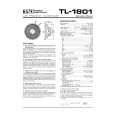 PIONEER TL-1801/E Owners Manual