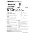 PIONEER S-CH200/XCN5 Service Manual
