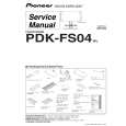 PIONEER PDK-FS04 Service Manual