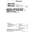 PIONEER KEH-P1010/XM/UC Service Manual