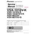 PIONEER VSX1016 Service Manual