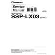 PIONEER SSP-LX03/SXTM/WL5 Service Manual