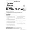PIONEER S-VS77LV-WR/XJI/CN Service Manual
