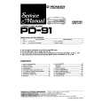 PIONEER PD91 Service Manual