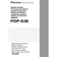 PIONEER PDP-S38/XIN1/E5 Owners Manual