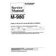 PIONEER M-980 Service Manual
