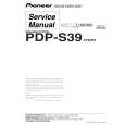 PIONEER PDP-S39/XTW1/E5 Service Manual