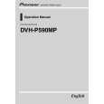 PIONEER DVH-P590MP/XN/RE Owners Manual