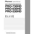 PIONEER PRO-730HD/KUXC/CA Owners Manual