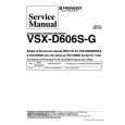 PIONEER VSXD606SG Service Manual