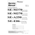 PIONEER SE-M370/XCN/EW Service Manual