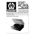 PIONEER PL-41A Owners Manual