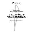 PIONEER VSX-908RDS/HV Owners Manual