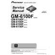 PIONEER GM-6100F/XU/CN Service Manual
