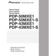 PIONEER PDP-43MXE1-S/T/E1 Owners Manual