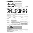 PIONEER PDP-504CMX-434CMX Service Manual