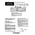 PIONEER CT-WM77R Owners Manual