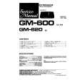 PIONEER GM600 Service Manual