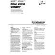 PIONEER CDXP1210 Owners Manual