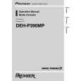PIONEER DEH-P390MP/XS/UC Owners Manual