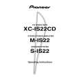 PIONEER XC-IS22CD/ZVXJ Owners Manual