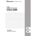 PIONEER CDJ-200/WAXJ Owners Manual