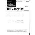 PIONEER PL-201Z ZUEBM Service Manual