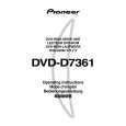 PIONEER DVD-D7361 Owners Manual