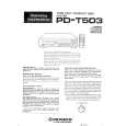PIONEER PDT503 Owners Manual