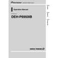 PIONEER DEH-P6950IB/XN/ES Owners Manual