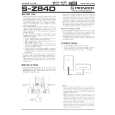 PIONEER SZ84D Owners Manual