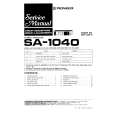 PIONEER SA-1040 Service Manual
