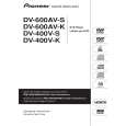 PIONEER DV-600AV-S Owners Manual