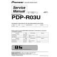 PIONEER PDP-R03U Service Manual