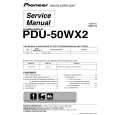 PIONEER PDU-50WX2/TUCYV/1 Service Manual